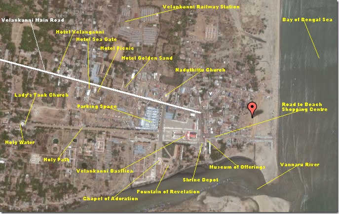 velankanni site map (satellite)2
