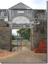 vattakottai fort entrance