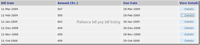 Reliance online bill pay for mobiles