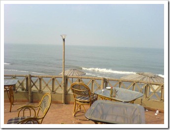 View from Baywatch restaurant - cherai beach