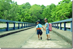 On top of Peppara dam