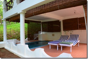 Jacuzzi at Dukes Forest Lodge