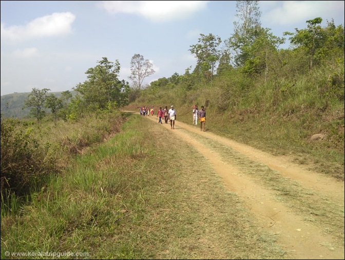 Halfway through the Kumily Mangala Devi Temple Trek