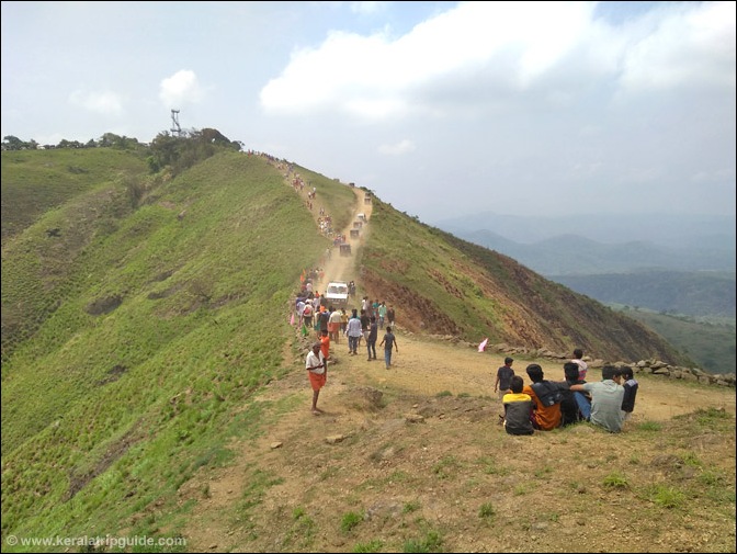The last climb to Mangala Devi temple