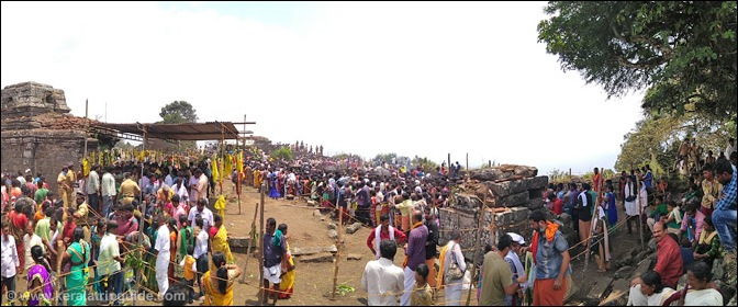 Panorama of the temple complex