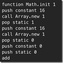 Hack VM Code